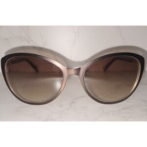 NEW Nine West Gold & Brown Women's Cat Eye Sunglasses